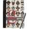 Hipster Dogs Notebook Padfolio - Large w/ Name and Initial