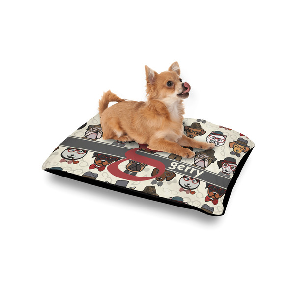 Hipster Dogs Outdoor Dog Beds - Small - IN CONTEXT
