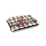 Hipster Dogs Outdoor Dog Bed - Small (Personalized)