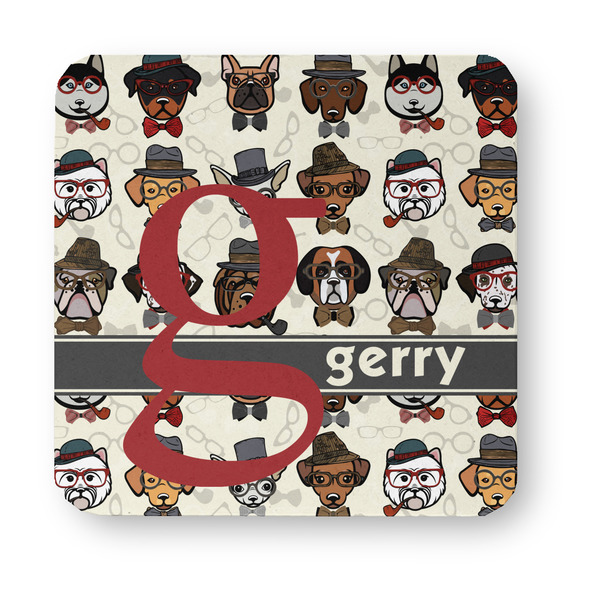 Hipster Dogs Paper Coasters - Approval