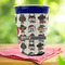 Hipster Dogs Party Cup Sleeves - with bottom - Lifestyle