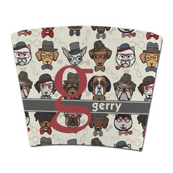 Hipster Dogs Party Cup Sleeve - without bottom (Personalized)