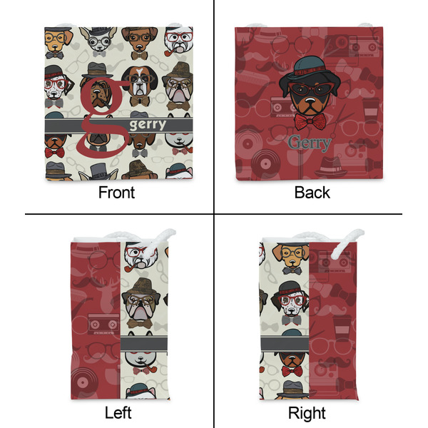 Hipster Dogs Party Favor Gift Bag - Matte - Approval