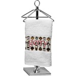 Hipster Dogs Cotton Finger Tip Towel (Personalized)