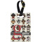 Hipster Dogs Personalized Rectangular Luggage Tag
