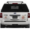Hipster Dogs Personalized Square Car Magnets on Ford Explorer