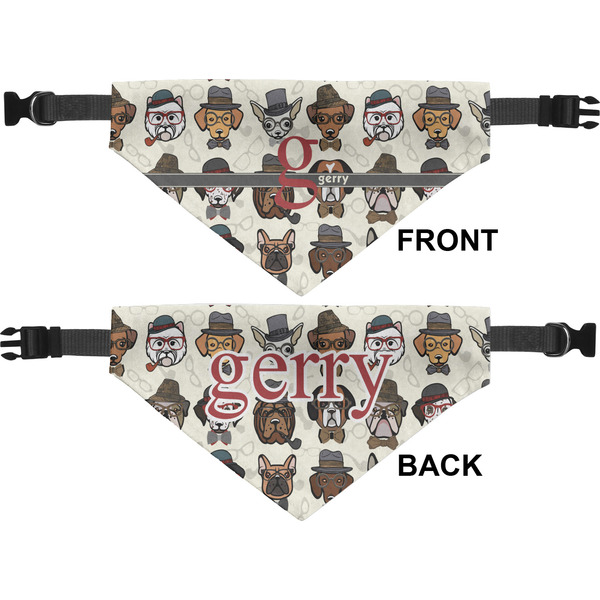 Hipster Dogs Pet Bandana Approval