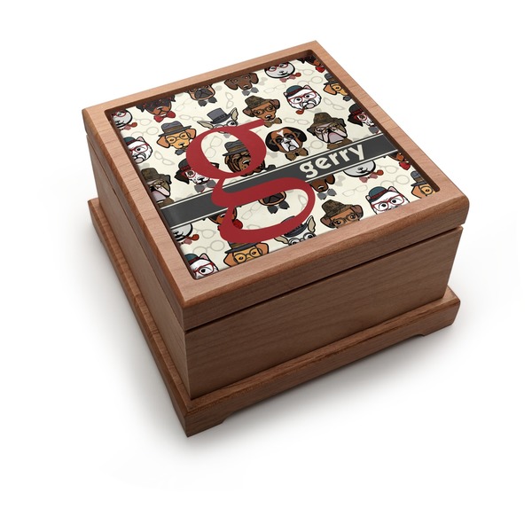 Custom Hipster Dogs Pet Urn (Personalized)