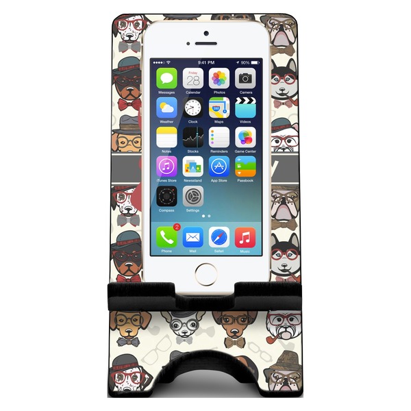 Hipster Dogs Phone Stand w/ Phone