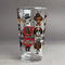 Hipster Dogs Pint Glass - Full Fill w Transparency - Front/Main