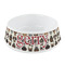 Hipster Dogs Plastic Dog Bowl - Small (Personalized)