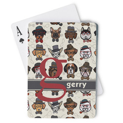 Hipster Dogs Playing Cards (Personalized)