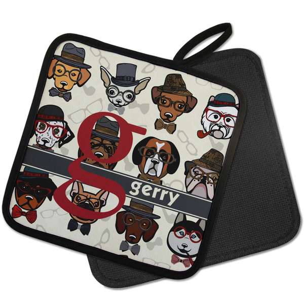 Hipster Dogs Pot Holders - PARENT MAIN