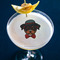 Hipster Dogs Printed Drink Topper - Large - In Context