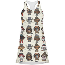 Hipster Dogs Racerback Dress - Small