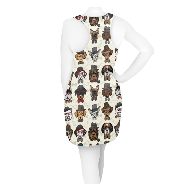 Hipster Dogs Racerback Dress - On Model - Back