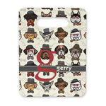 Hipster Dogs Rectangular Trivet with Handle (Personalized)