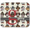 Hipster Dogs Rectangular Mouse Pad - APPROVAL