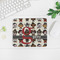 Hipster Dogs Rectangular Mouse Pad - LIFESTYLE 2
