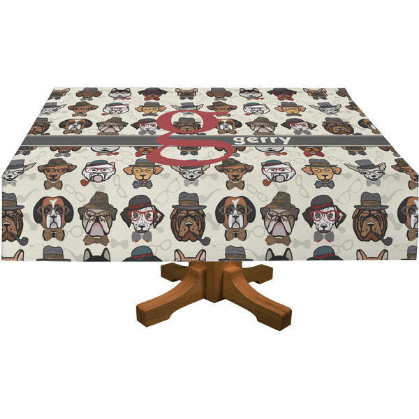 Hipster Dogs Rectangular Tablecloths (Personalized)