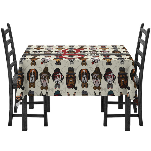 Custom Hipster Dogs Tablecloth (Personalized)
