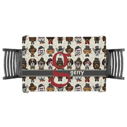 Hipster Dogs Tablecloth - 58"x58" (Personalized)