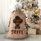 Hipster Dogs Santa Bag - Front (stuffed)