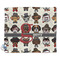 Hipster Dogs Security Blanket - Front View