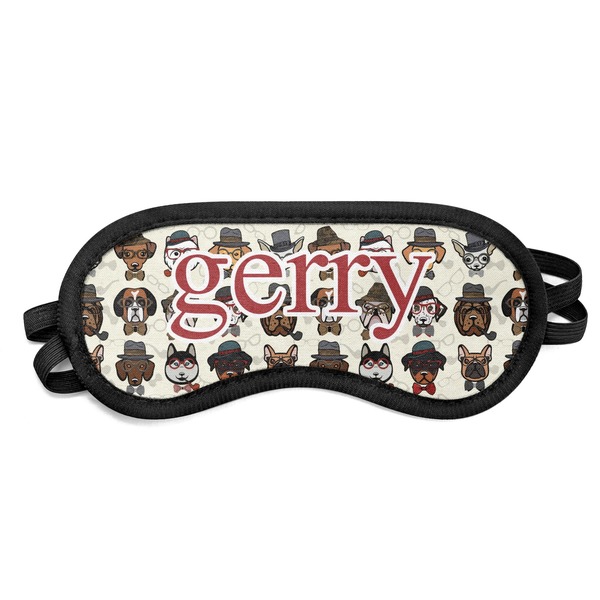 Custom Hipster Dogs Sleeping Eye Mask (Personalized)