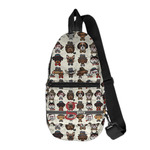 Hipster Dogs Sling Bag (Personalized)