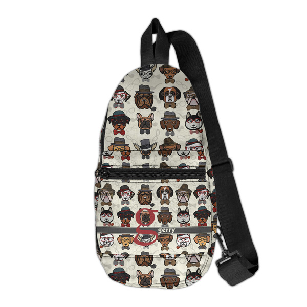 Custom Hipster Dogs Sling Bag (Personalized)