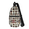 Hipster Dogs Sling Bag - Front View