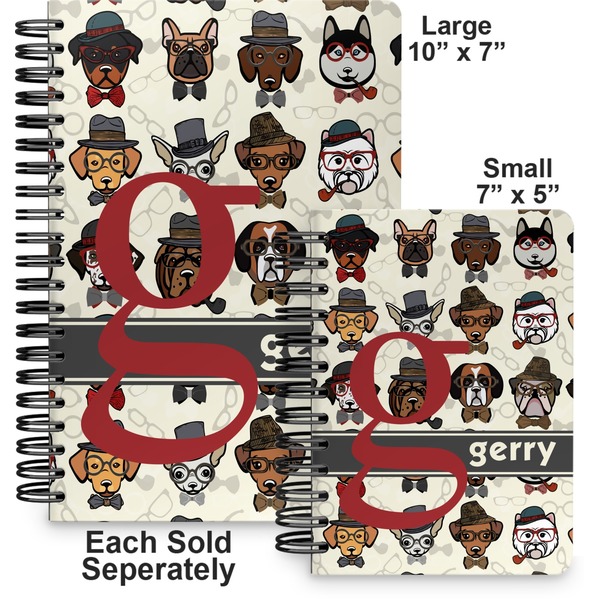 Hipster Dogs Spiral Journal - Comparison