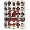 Hipster Dogs Spiral Journal Large - Front View