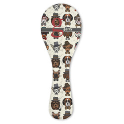 Hipster Dogs Ceramic Spoon Rest (Personalized)