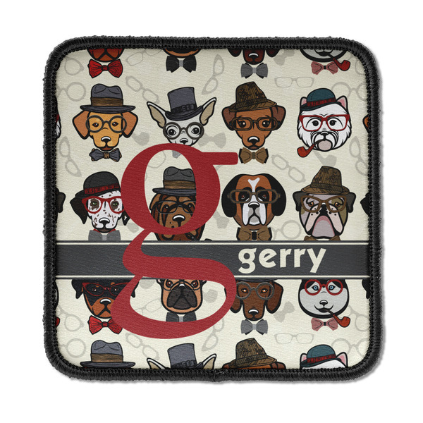 Hipster Dogs Square Patch