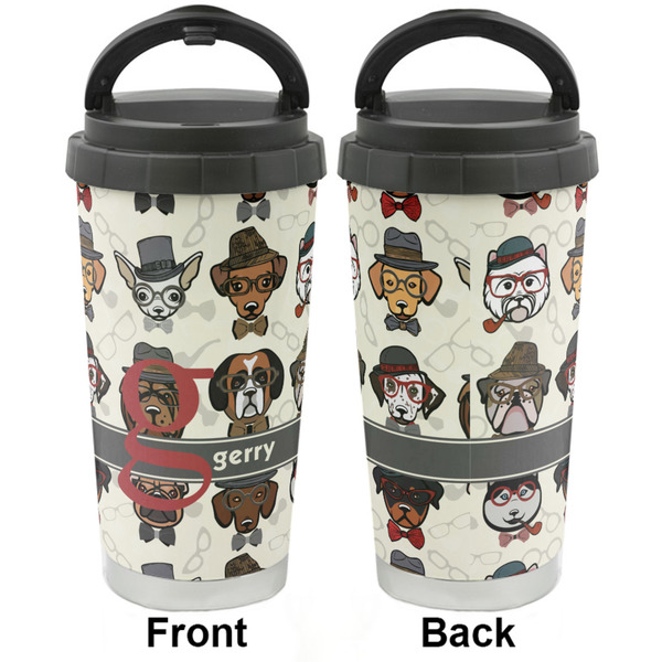Hipster Dogs Stainless Steel Travel Cup - Apvl
