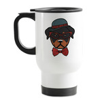 Hipster Dogs Stainless Steel Travel Mug with Handle