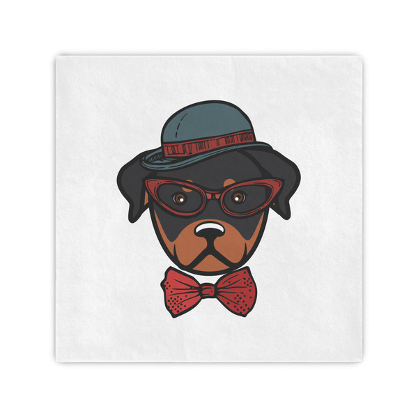 Custom Hipster Dogs Cocktail Napkins