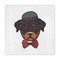 Hipster Dogs Standard Decorative Napkin - Front View