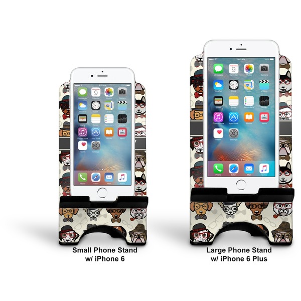Hipster Dogs Stylized Phone Stand - Comparison