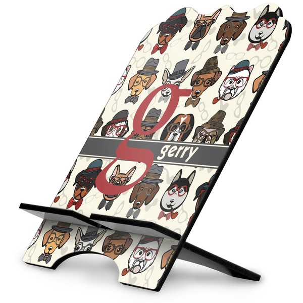 Custom Hipster Dogs Stylized Tablet Stand (Personalized)