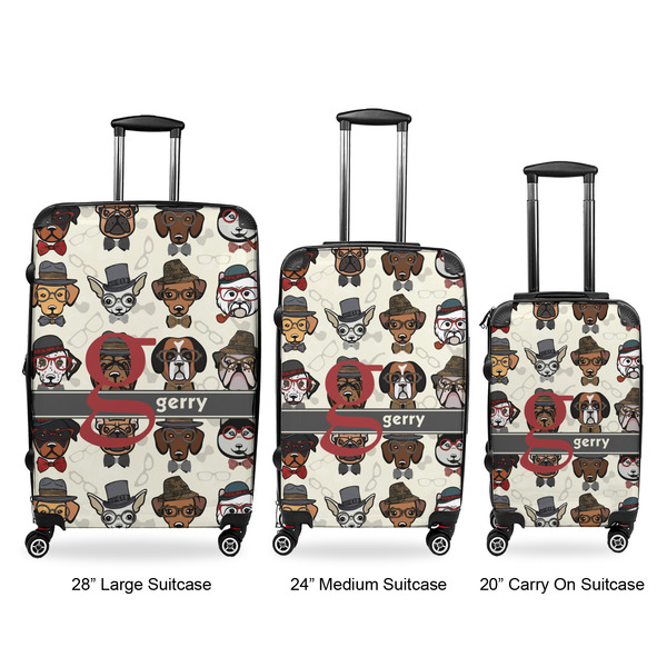 Hipster Dogs Suitcase Set 1 - APPROVAL
