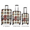 Hipster Dogs Suitcase Set 1 - APPROVAL