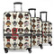 Hipster Dogs Suitcase Set 1 - MAIN