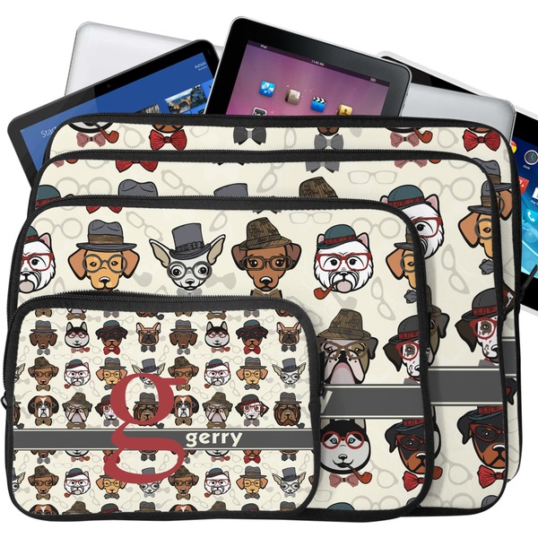 Hipster Dogs Tablet & Laptop Case Sizes