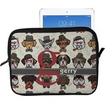 Hipster Dogs Tablet Case / Sleeve - Large (Personalized)