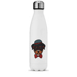 Hipster Dogs Water Bottle - 17 oz. - Stainless Steel - Full Color Printing (Personalized)