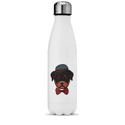 Hipster Dogs Water Bottle - 17 oz. - Stainless Steel - Full Color Printing (Personalized)