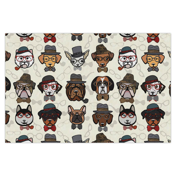Custom Hipster Dogs Tissue Paper Sheets - X-Large - Heavyweight
